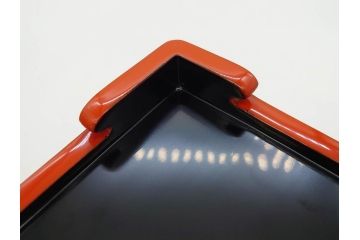 輪島塗　沈金師 友田裕次　春秋沈金　金彩が美しい宝石箱(漆器、ジュエリーボックス、小物入れ、小箱、紅葉、桜、共箱付き)(R-078414)