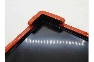 輪島塗　沈金師 友田裕次　春秋沈金　金彩が美しい宝石箱(漆器、ジュエリーボックス、小物入れ、小箱、紅葉、桜、共箱付き)(R-078414)