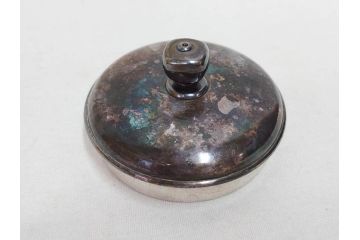 戦前　純銀　359g　重厚感のある銀瓶(煎茶、薬缶、銀水注、湯沸し、茶道具、やかん、水指、急須)(R-078463)
