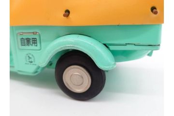 ダイハツ　ミゼット　DKA型　ブリキ製ミニカー(日本製、大阪ブリキ玩具資料室、おもちゃ、玩具、車、乗り物、オート三輪、外箱付き、説明書付き)(R-078467)