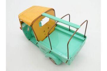 ダイハツ　ミゼット　DKA型　ブリキ製ミニカー(日本製、大阪ブリキ玩具資料室、おもちゃ、玩具、車、乗り物、オート三輪、外箱付き、説明書付き)(R-078467)