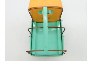 ダイハツ　ミゼット　DKA型　ブリキ製ミニカー(日本製、大阪ブリキ玩具資料室、おもちゃ、玩具、車、乗り物、オート三輪、外箱付き、説明書付き)(R-078467)