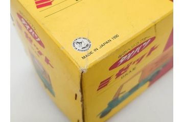 ダイハツ　ミゼット　DKA型　ブリキ製ミニカー(日本製、大阪ブリキ玩具資料室、おもちゃ、玩具、車、乗り物、オート三輪、外箱付き、説明書付き)(R-078467)