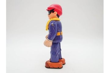 ビリケン商会　キャプテンウルトラ MECHANICALハック　まぼろし探偵　THE JOKER(ジョーカー)　ブリキのおもちゃ3点セット(東映、桑田次郎、TM&DC Comics、ゼンマイ歩行、フィギュア、人形、玩具、特撮、外箱付き、日本製)(R-078469)