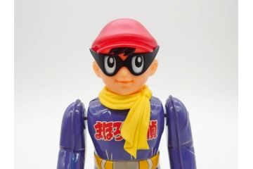 ビリケン商会　キャプテンウルトラ MECHANICALハック　まぼろし探偵　THE JOKER(ジョーカー)　ブリキのおもちゃ3点セット(東映、桑田次郎、TM&DC Comics、ゼンマイ歩行、フィギュア、人形、玩具、特撮、外箱付き、日本製)(R-078469)