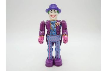 ビリケン商会　キャプテンウルトラ MECHANICALハック　まぼろし探偵　THE JOKER(ジョーカー)　ブリキのおもちゃ3点セット(東映、桑田次郎、TM&DC Comics、ゼンマイ歩行、フィギュア、人形、玩具、特撮、外箱付き、日本製)(R-078469)