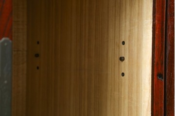 中古　美品!!　仙台民芸箪笥　欅産業　大振りの牡丹金具が目を惹く仙台箪笥　(R-078480)