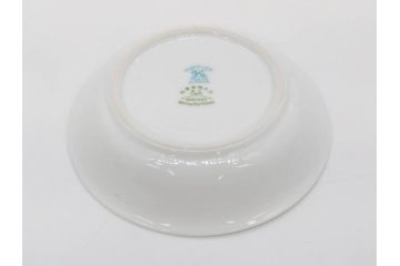 オールドノリタケ　NORITAKE　ヤジロベー印　可憐なスミレのデザインが可愛らしいボウル&プレート5枚セット(日本陶器會社、菫、花、フラワー、皿、深皿、中皿、なます皿、どんぶり、洋食器)(R-078514)
