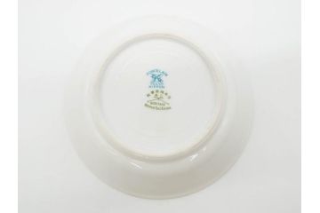 オールドノリタケ　NORITAKE　ヤジロベー印　可憐なスミレのデザインが可愛らしいボウル&プレート5枚セット(日本陶器會社、菫、花、フラワー、皿、深皿、中皿、なます皿、どんぶり、洋食器)(R-078514)