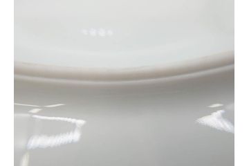 ビンテージ　フランス　LIMOGES　リモージュ　GIRAUD(ジロー)　淡い色彩で描かれた花のデザインが可愛らしいプレート2枚セット(ヴィンテージ、貝皿、シェル、中皿、大皿、変形皿、磁器、洋食器)(R-078515)