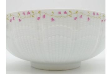 ビンテージ　フランス　LIMOGES　リモージュ　GIRAUD(ジロー)　淡い色彩で描かれた花のデザインが可愛らしいスープチューリン(花柄、フラワー、ヴィンテージ、ふかひれ皿、ポット、トンキ、蓋付き、磁器、洋食器)(R-078516)