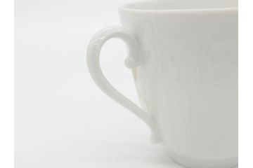 ビンテージ　フランス　LIMOGES　リモージュ　GIRAUD(ジロー)　淡い色彩で描かれた花のデザインが可愛らしいカップ&ソーサー5客セット(C&S、ヴィンテージ、花柄、フラワー、磁器、洋食器)(R-078517)