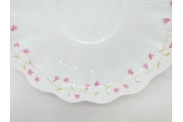 ビンテージ　フランス　LIMOGES　リモージュ　GIRAUD(ジロー)　淡い色彩で描かれた花のデザインが可愛らしいカップ&ソーサー5客セット(C&S、ヴィンテージ、花柄、フラワー、磁器、洋食器)(R-078517)