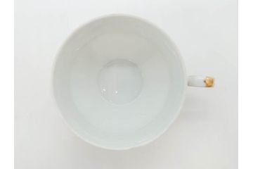 フランス　LIMOGES(リモージュ)　Georges Boyer(ジョルジュ ボワイエ)　気品漂うティーカップ&ソーサー5客セット(バラ、薔薇、ローズ、C&S、磁器、金彩、洋食器)(R-078519)