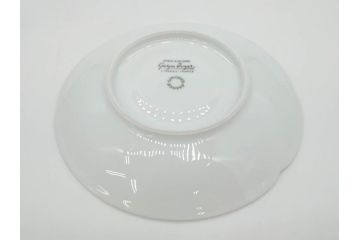 フランス　LIMOGES(リモージュ)　Georges Boyer(ジョルジュ ボワイエ)　気品漂うティーカップ&ソーサー4客セット(バラ、薔薇、ローズ、C&S、磁器、金彩、洋食器)(R-078520)