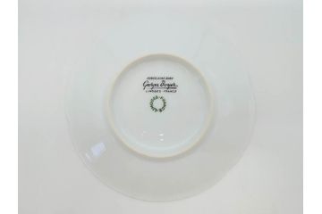 フランス　LIMOGES(リモージュ)　Georges Boyer(ジョルジュ ボワイエ)　気品漂うコーヒーカップ&ソーサー5客セット(C&S、バラ、薔薇、ローズ、磁器、金彩、洋食器)(R-078521)