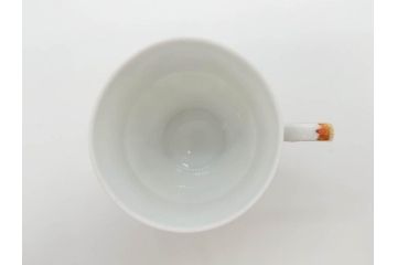 フランス　LIMOGES(リモージュ)　Georges Boyer(ジョルジュ ボワイエ)　気品漂うコーヒーカップ&ソーサー4客セット(C&S、バラ、薔薇、ローズ、磁器、金彩、洋食器)(R-078522)