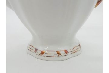 フランス　LIMOGES(リモージュ)　Georges Boyer(ジョルジュ ボワイエ)　バラの絵付けが上品なティーポット(薔薇、ローズ、磁器、金彩、洋食器)(R-078523)