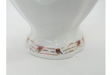 フランス　LIMOGES(リモージュ)　Georges Boyer(ジョルジュ ボワイエ)　バラの絵付けが上品なティーポット(薔薇、ローズ、磁器、金彩、洋食器)(R-078523)