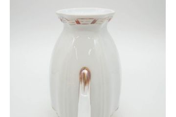 フランス　LIMOGES(リモージュ)　Georges Boyer(ジョルジュ ボワイエ)　バラの絵付けが上品なティーポット(薔薇、ローズ、磁器、金彩、洋食器)(R-078523)