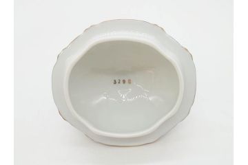 フランス　LIMOGES(リモージュ)　Georges Boyer(ジョルジュ ボワイエ)　バラの絵付けが上品なティーポット(薔薇、ローズ、磁器、金彩、洋食器)(R-078523)