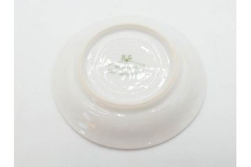 オールドノリタケ　NORITAKE　三越　ヤジロベー印　柔らかい色彩の花のデザインが可愛らしいミニプレート6枚セット(花、フラワー、小皿、豆皿、磁器、洋食器)(R-078524)