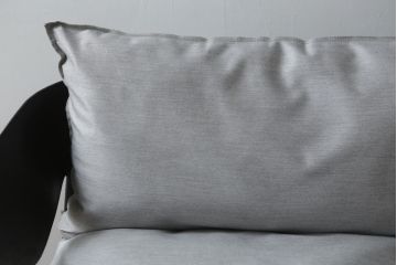中古　アスプルンド(ASPLUND)取り扱い　emu(エミュー)　TERRAMARE(テラマーレ)　1P SOFA　シックでスタイリッシュなデザインが目を惹く1人掛けソファ(一人掛け、アームチェア、椅子、イス)(R-078580)
