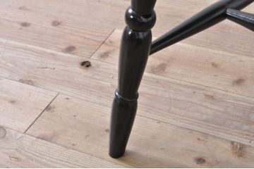 和製ビンテージ　松本民芸家具　#16型スピンドルチェア　ゆったりと座れるダイニングチェア2脚セット(板座チェア、椅子、イス、ヴィンテージ)(定価2脚で約20万円)(R-078598)