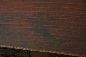 和製アンティーク　前面(欅材)　深みのある色合いが魅力的な米沢帳場箪笥　(R-078617)