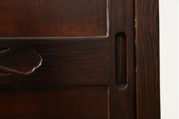 中古　美品　和の空間作りにおすすめの両面使いできる4分割階段箪笥(和箪笥、和タンス、収納箪笥)(R-078618)
