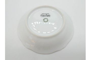 フランス　LIMOGES(リモージュ)　Georges Boyer(ジョルジュ ボワイエ)　バラの絵付けが上品なプレート5枚セット(薔薇、ローズ、磁器、金彩、深皿、小皿、洋食器)(R-078633)