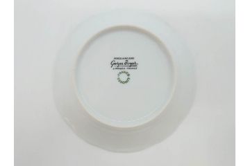 フランス　LIMOGES(リモージュ)　Georges Boyer(ジョルジュ ボワイエ)　バラの絵付けが上品なプレート5枚セット(薔薇、ローズ、磁器、金彩、深皿、小皿、洋食器)(R-078634)