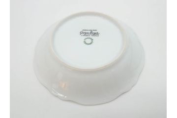 フランス　LIMOGES(リモージュ)　Georges Boyer(ジョルジュ ボワイエ)　バラの絵付けが上品なプレート5枚セット(薔薇、ローズ、磁器、金彩、深皿、小皿、洋食器)(R-078634)