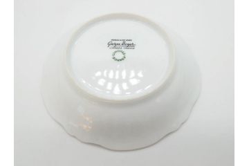 フランス　LIMOGES(リモージュ)　Georges Boyer(ジョルジュ ボワイエ)　バラの絵付けが上品なプレート5枚セット(薔薇、ローズ、磁器、金彩、深皿、小皿、洋食器)(R-078634)