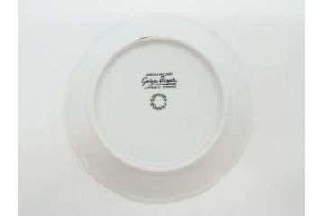 フランス　LIMOGES(リモージュ)　Georges Boyer(ジョルジュ ボワイエ)　バラの絵付けが上品なプレート5枚セット(薔薇、ローズ、磁器、金彩、深皿、小皿、洋食器)(R-078635)