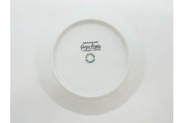 フランス　LIMOGES(リモージュ)　Georges Boyer(ジョルジュ ボワイエ)　バラの絵付けが上品なプレート5枚セット(薔薇、ローズ、磁器、金彩、深皿、小皿、洋食器)(R-078635)