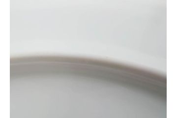 フランス　BERNARDAUD(ベルナルド)　LIMOGES(リモージュ)　マリー・テレーズ　細かな花のガーランドが装飾された優雅なプレート3枚セット(MARIE THERESE、リボン、花、フラワー、金彩、中皿、大皿、磁器、洋食器)(R-078637)