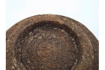 時代物　乾山銘　茶碗　約22cm　7.2寸　瓢箪のデザインが目を引く菓子器(尾形乾山、お茶碗、茶陶、茶道具、直物、和食器、七寸二分、共箱付き)(R-078645)