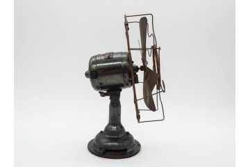 ジャンク品　アメリカ　Westinghouse(ウェスティングハウス)　レトロな雰囲気が漂う扇風機(ファン、ディスプレイ、ELECTRIC、4枚羽、98926A、箱付き)(R-078650)
