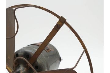 ジャンク品　アメリカ　Westinghouse(ウェスティングハウス)　レトロな雰囲気が漂う扇風機(ファン、ディスプレイ、ELECTRIC、4枚羽、98926A、箱付き)(R-078650)
