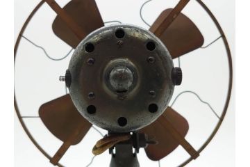 ジャンク品　アメリカ　Westinghouse(ウェスティングハウス)　レトロな雰囲気が漂う扇風機(ファン、ディスプレイ、ELECTRIC、4枚羽、98926A、箱付き)(R-078650)