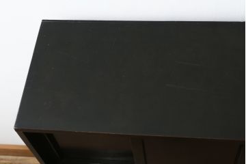 和製アンティーク　落ち着きのある空間作りにおすすめのパタパタ下駄箱(シューズボックス、靴箱、収納棚、戸棚、キャビネット)(R-078660)