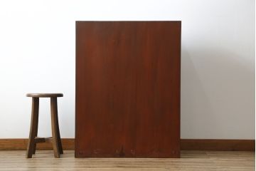 和製アンティーク　落ち着きのある空間作りにおすすめのパタパタ下駄箱(シューズボックス、靴箱、収納棚、戸棚、キャビネット)(R-078660)