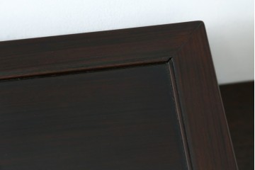 和製アンティーク　指物工芸家具　総紫檀(シタン)材　和の雰囲気づくりにおすすめの花台　(R-078661)