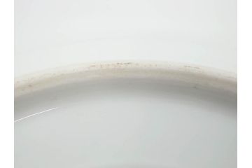 ビンテージ　フランス　PILLIVUYT(ピリヴィッツ)　MEHUN(メアン)　淡い色調で描かれた花のデザインが上品なプレート5枚セット(ピリヴュイ、花柄、フラワー、金彩、磁器、食器、皿、中皿、洋食器、ヴィンテージ)(R-078687)