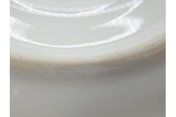 ビンテージ　フランス　PILLIVUYT(ピリヴィッツ)　MEHUN(メアン)　淡い色調で描かれた花のデザインが上品なプレート6枚セット(ピリヴュイ、花柄、フラワー、金彩、磁器、食器、皿、中皿、洋食器、ヴィンテージ)(R-078688)