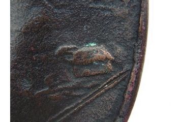 本間琢斎　斑紫銅　山水図　総重量約676g　和の味わいを感じる茶托5枚セット(五客揃、銅器、茶道具、煎茶道具、在銘有)(R-078690)