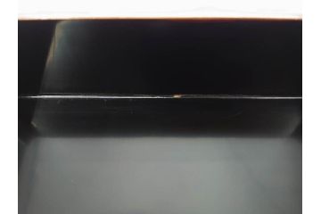 戦前　当時物　林九兵衛製　日本橋木屋本店　竹塗　四段　素材を生かしたデザインが魅力的な重箱(四段重箱、漆器、お重、共箱付き)(R-078691)