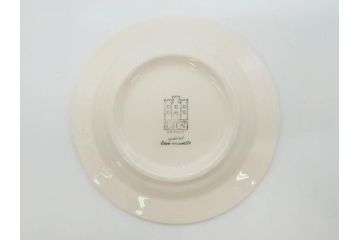 ビンテージ　フランス　GIEN(ジアン)　ブルーローズがエレガントなカップ&ソーサー6客セット(ヴィンテージ、C&S、磁器、バラ、薔薇、洋食器)(R-078692)
