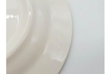 ビンテージ　フランス　GIEN(ジアン)　ブルーローズがエレガントなカップ&ソーサー6客セット(ヴィンテージ、C&S、磁器、バラ、薔薇、洋食器)(R-078692)